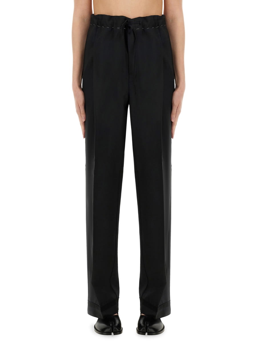 Wool And Mohair Pants