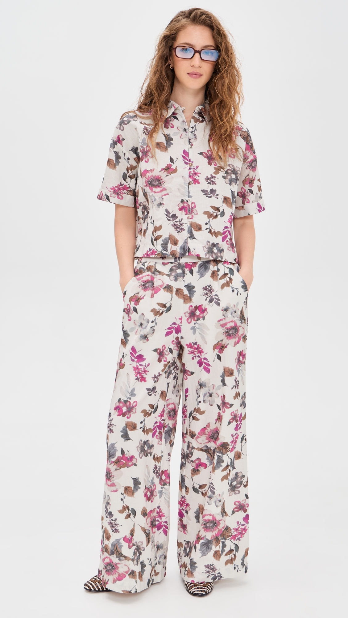 Jenni Top Amapola Print