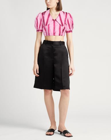 Etro Woman Shirt Pink Size 4 Cotton, Viscose, Silk