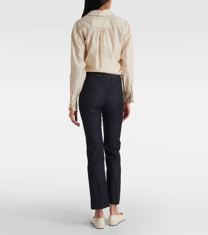 Alan cropped flared jeans