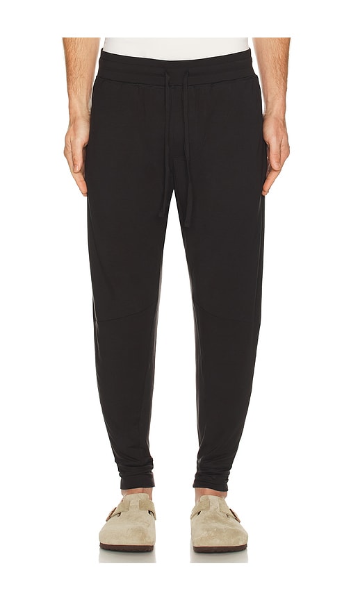 Tommy John Tri Blend Lounge Jogger in Black. - M also in