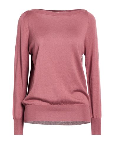 Woman Sweater Antique rose Size 6 Silk, Cashmere