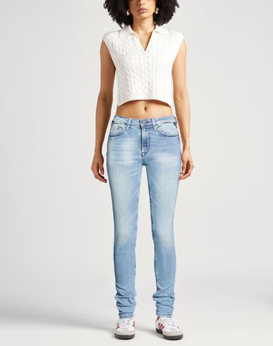 Woman Jeans Blue Size 25W