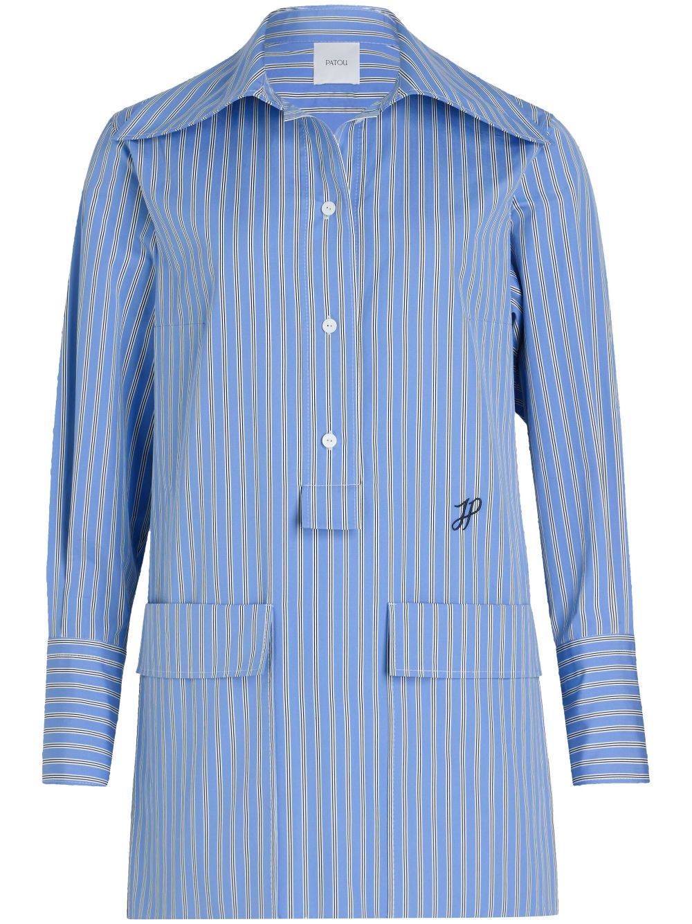 Mini shirt dress - Blue