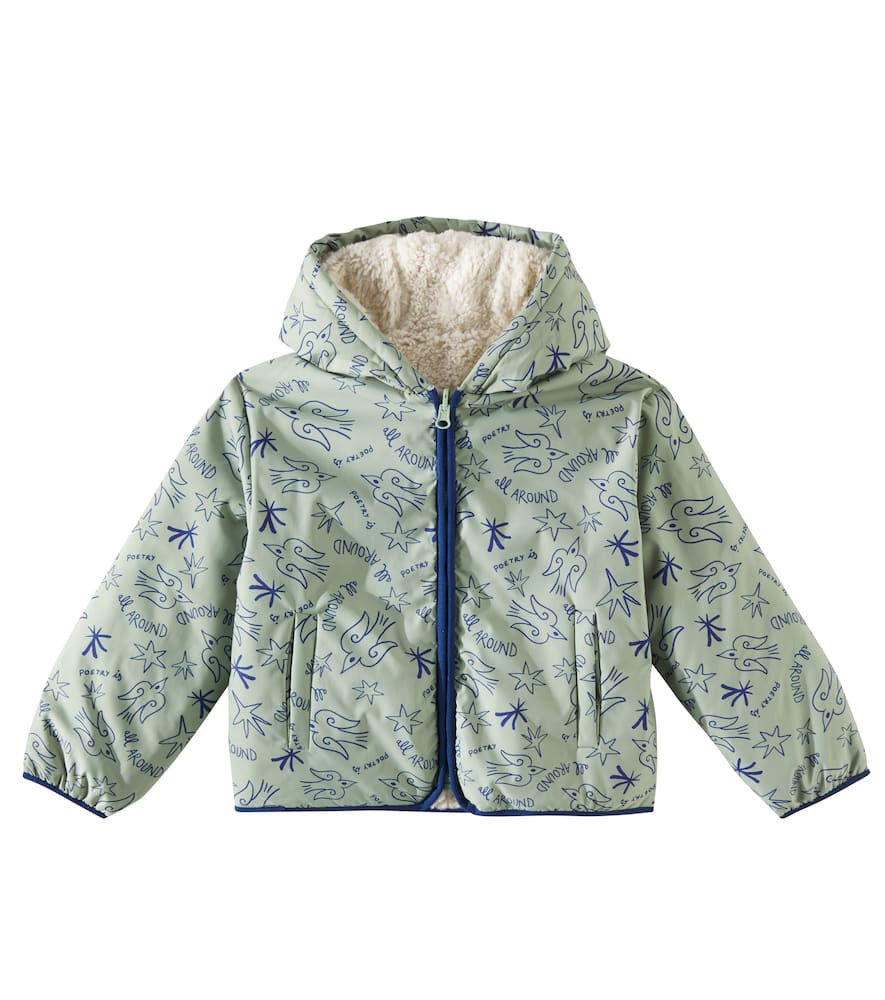 Louise Misha Jules reversible printed jacket