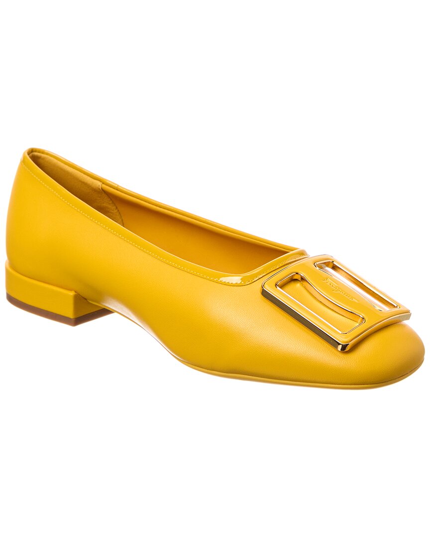 Myrna Leather Ballerina Flat