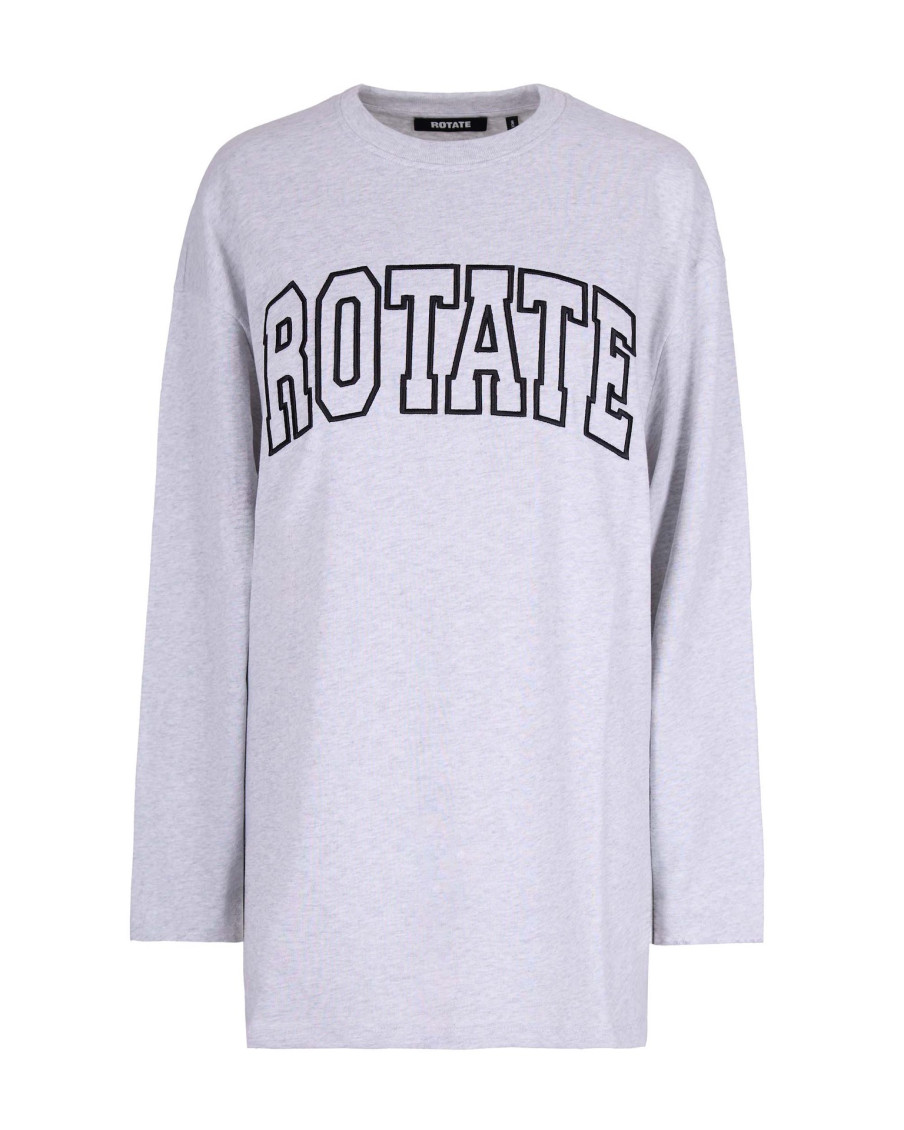 Grey Logo Crew Neck T-Shirt