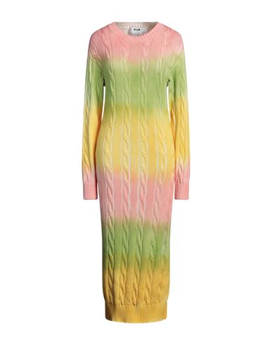 Woman Midi dress Salmon pink Size M Cotton
