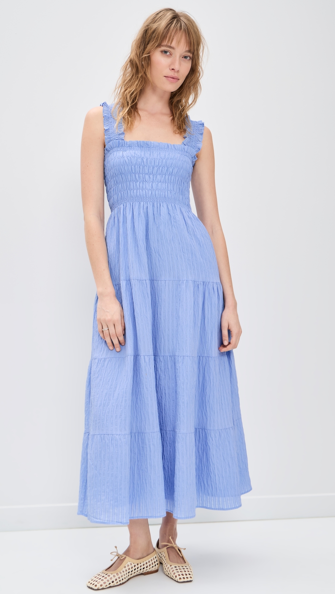The Kimmy Nap Dress Bluebird