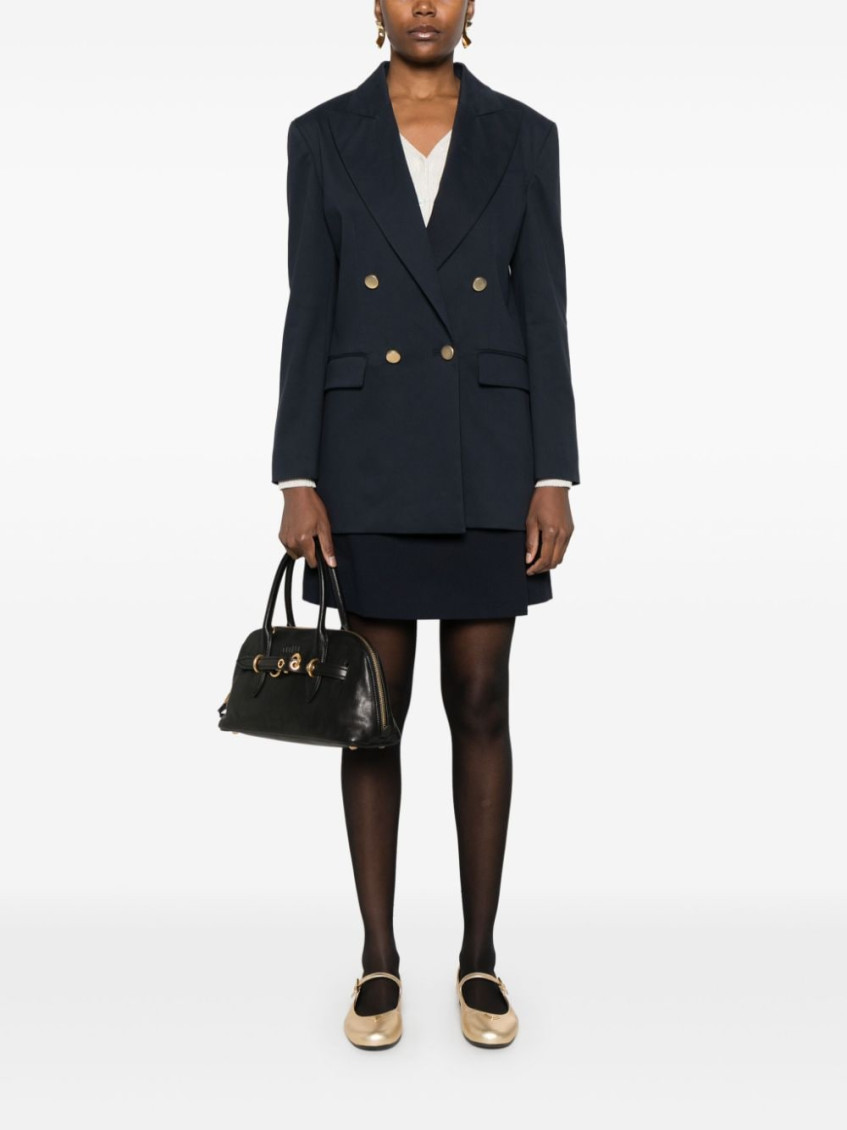Crew Cotton Blend Blazer Jacket