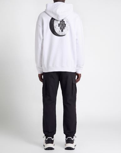 Man Sweatshirt White Size XL Organic cotton, Elastane