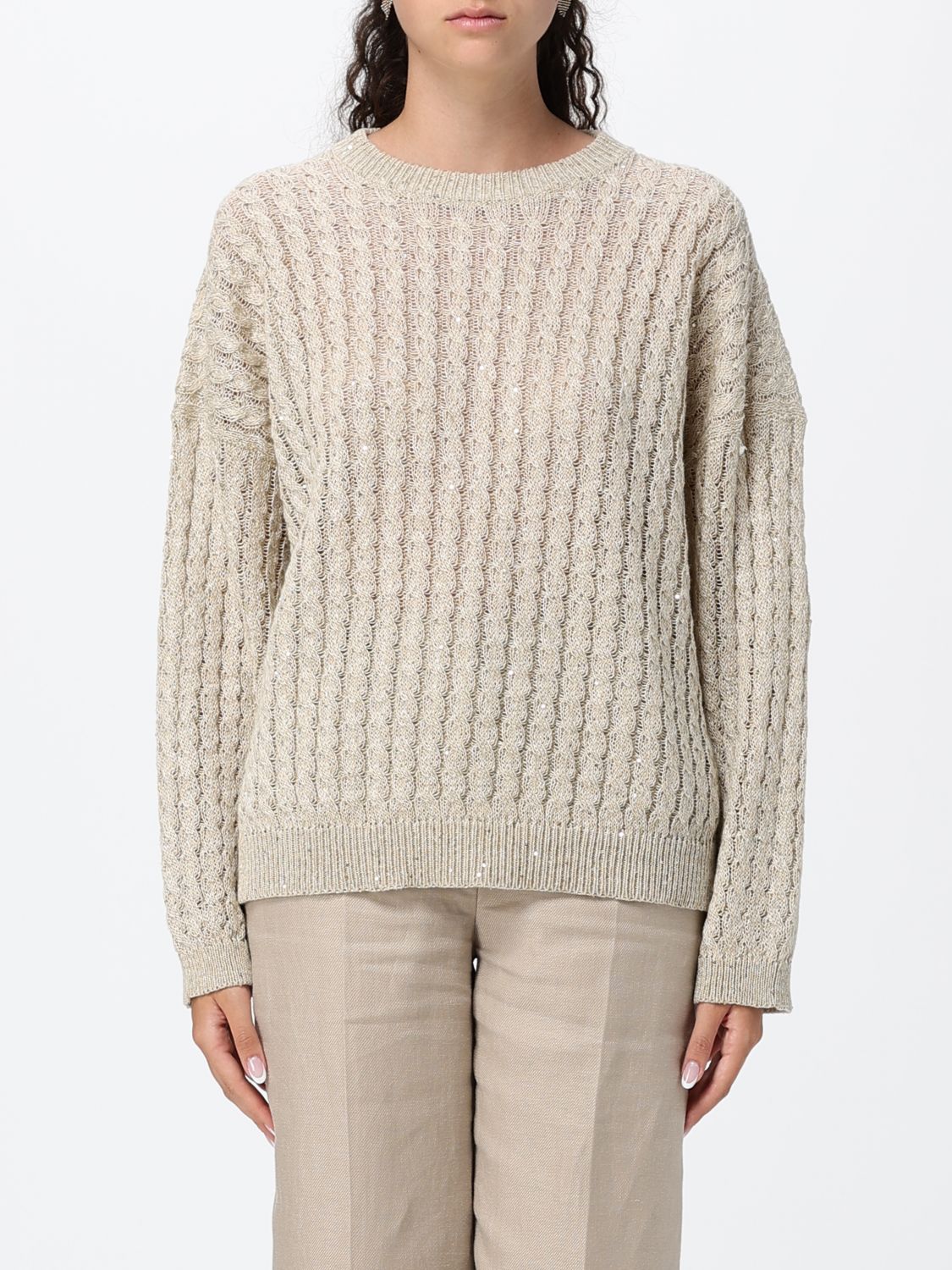 Sweater Woman color Beige