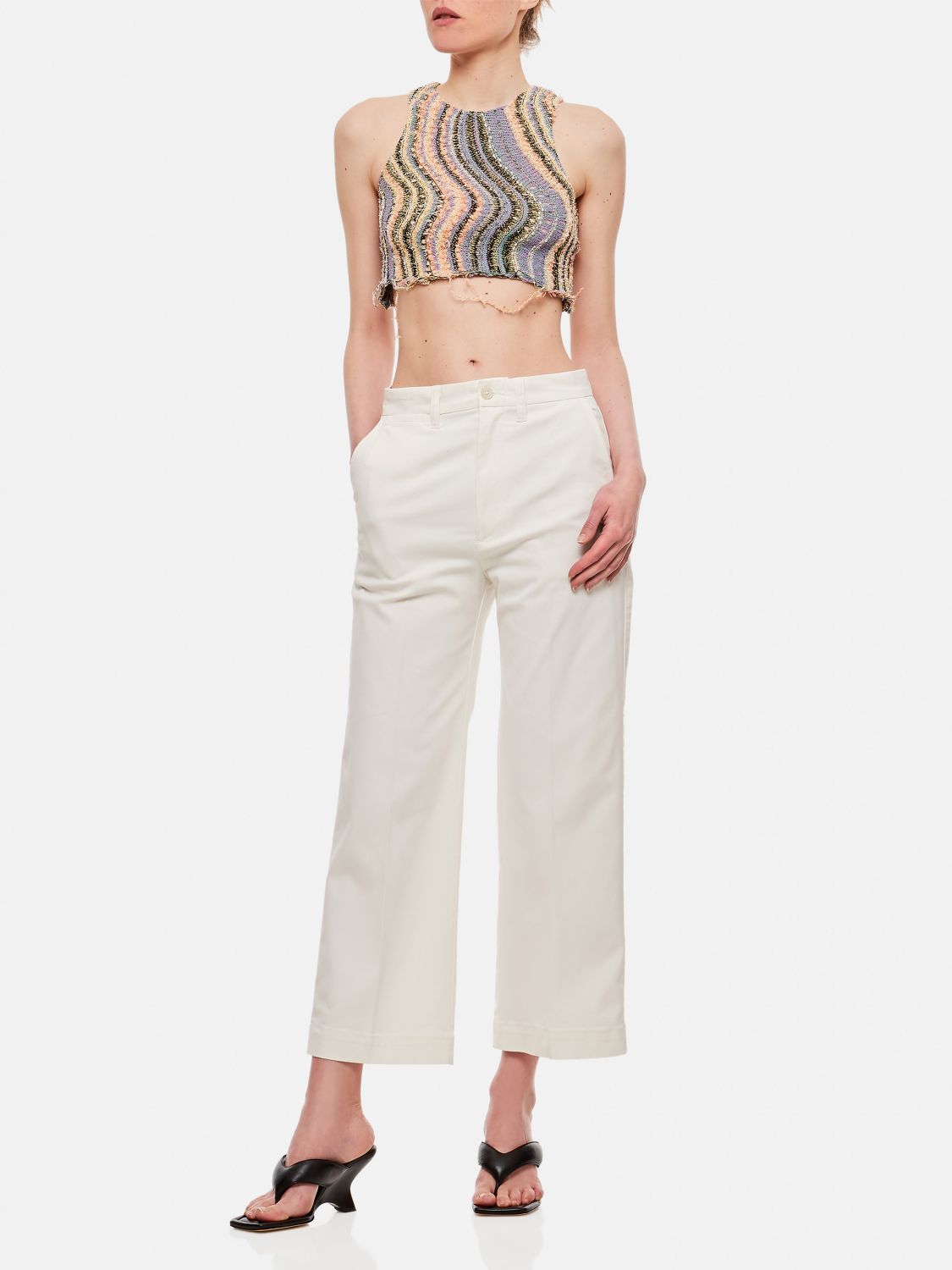 Pants Woman color White