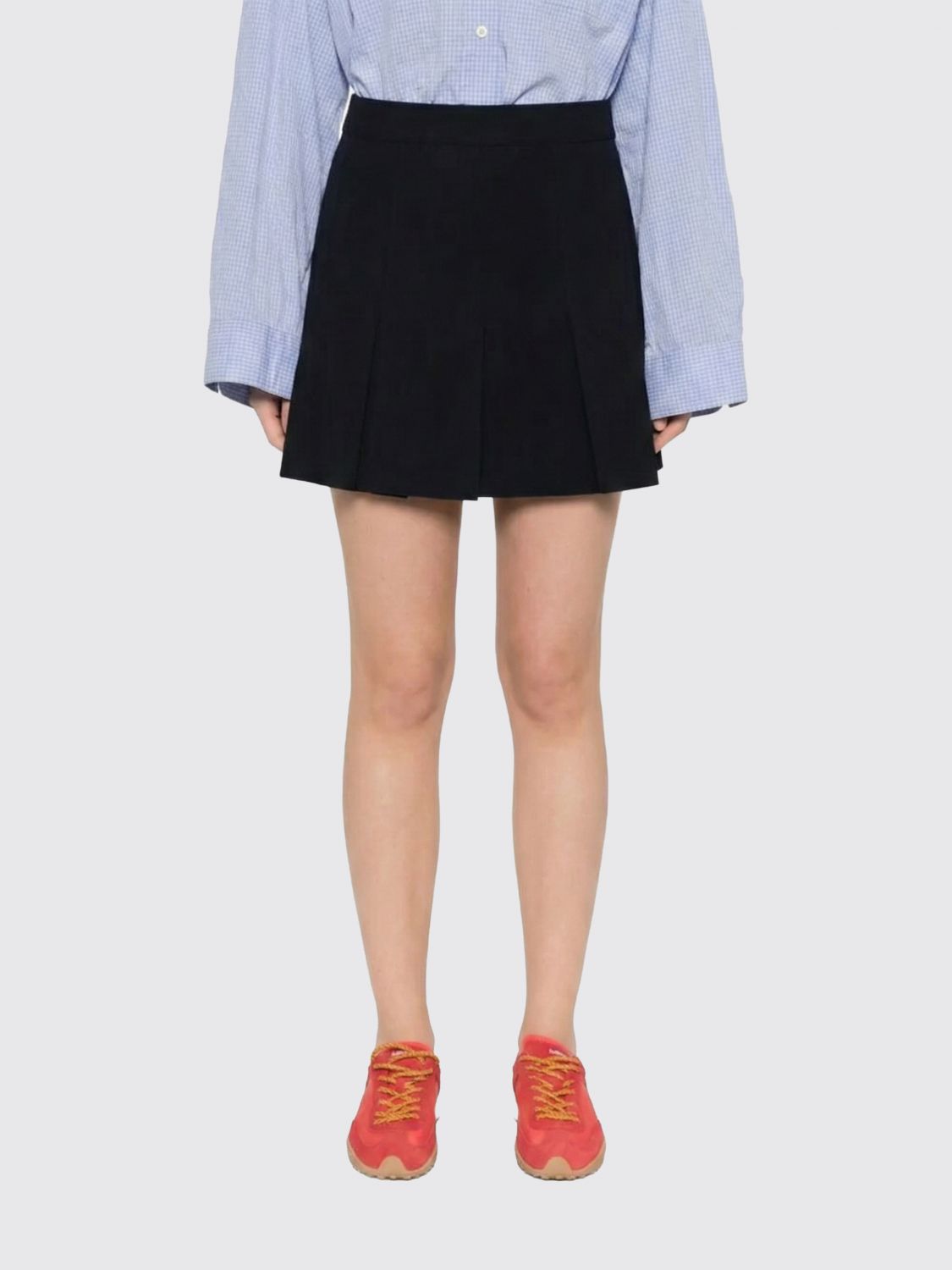 A. P.C. Pleated Mini Skirt
