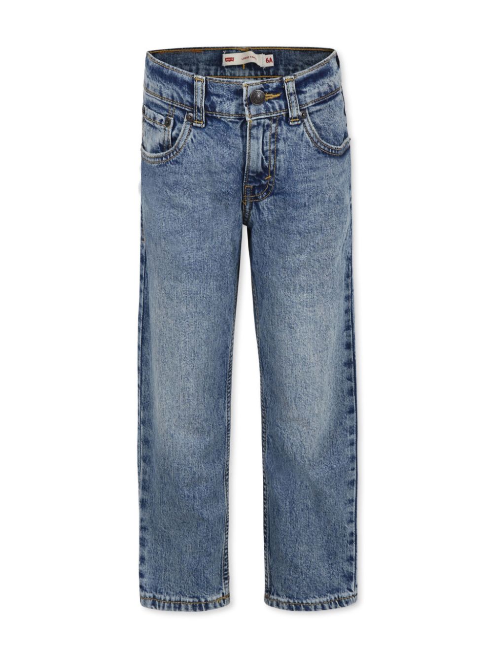Straight-leg denim jeans - Blue