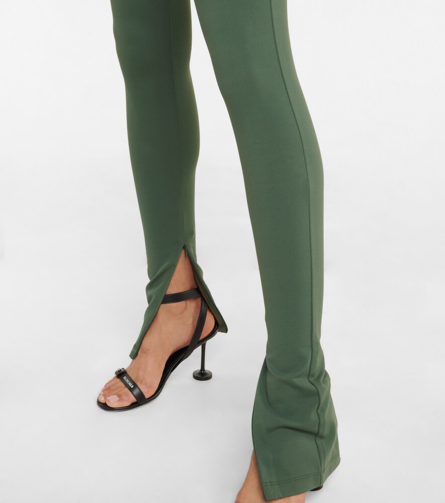 Side Split high-rise leggings
