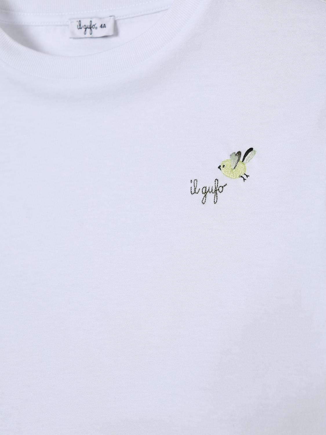 Logo-embroidered T-shirt - White