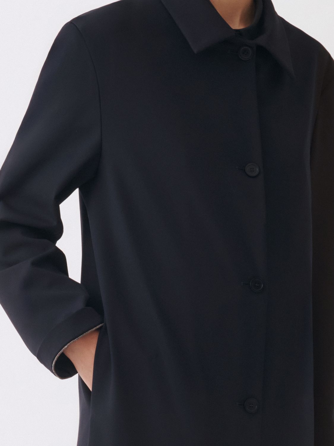 Coat Woman color Blue