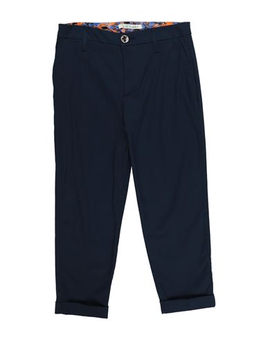 Kid Boy Pants Midnight blue Size 14 Cotton, Linen