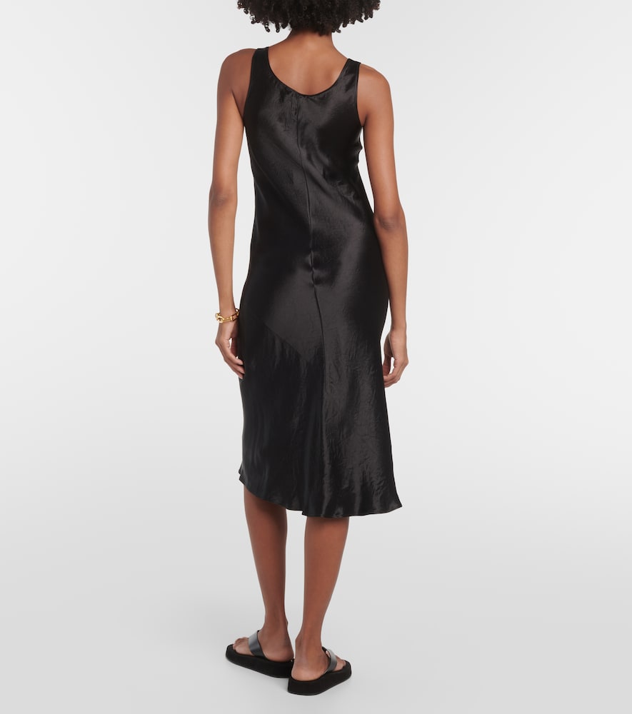 Talete satin midi dress