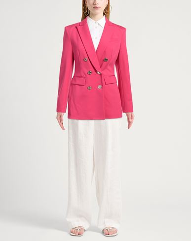 Pinko Woman Blazer Fuchsia Size 0 Viscose, Polyamide, Elastane