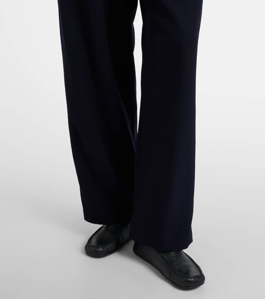 Orieno wool gabardine pants