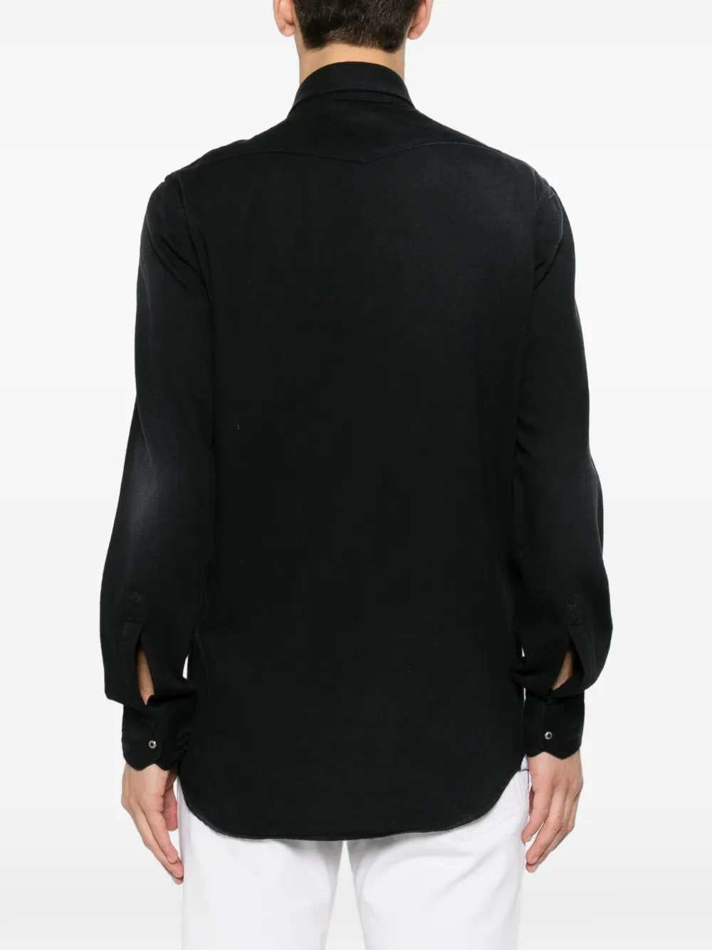 Chemise Sartorio Napoli avec boutons argenté