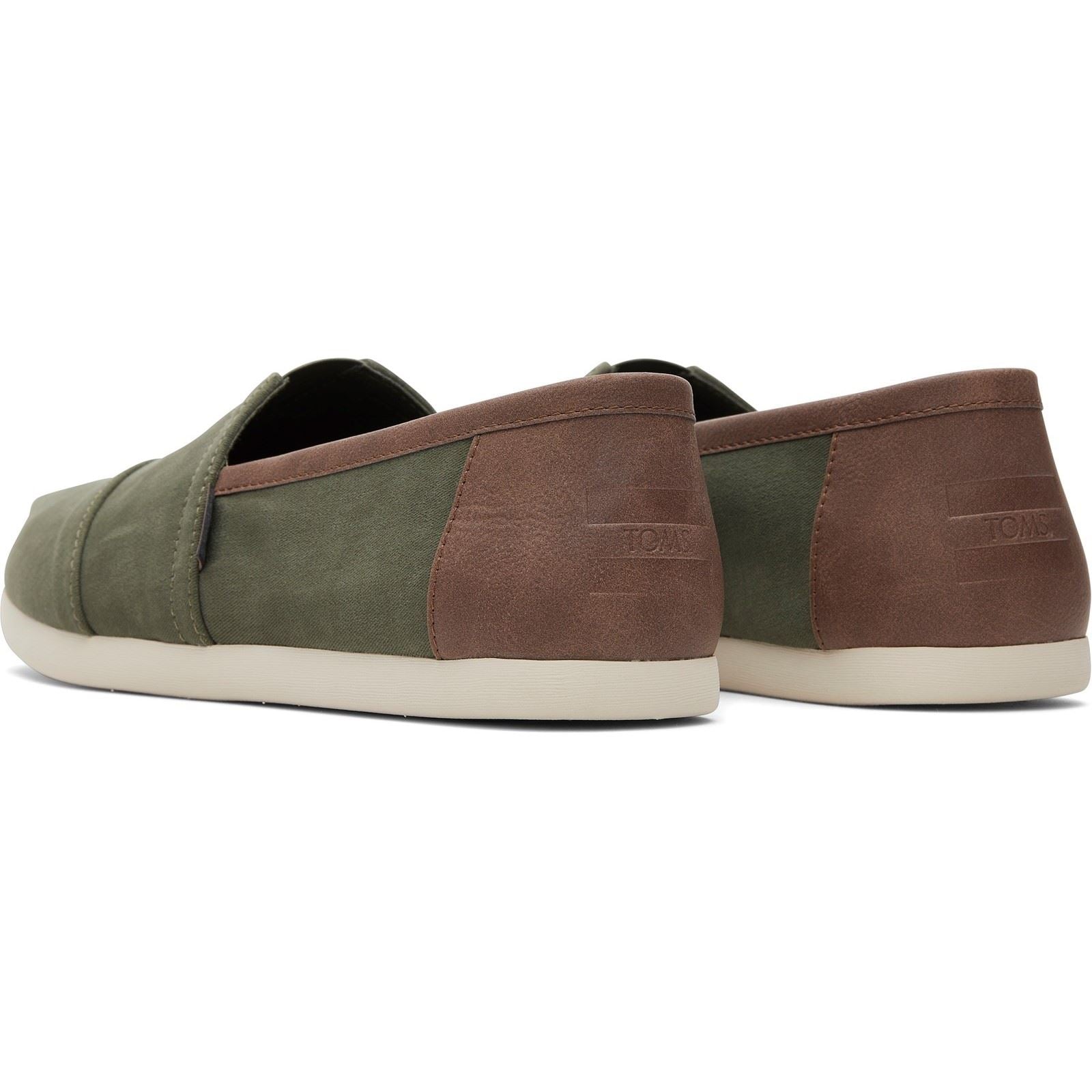 Toms Alpargata Classic Cotton Blend Men's Dark Sage Espadrille