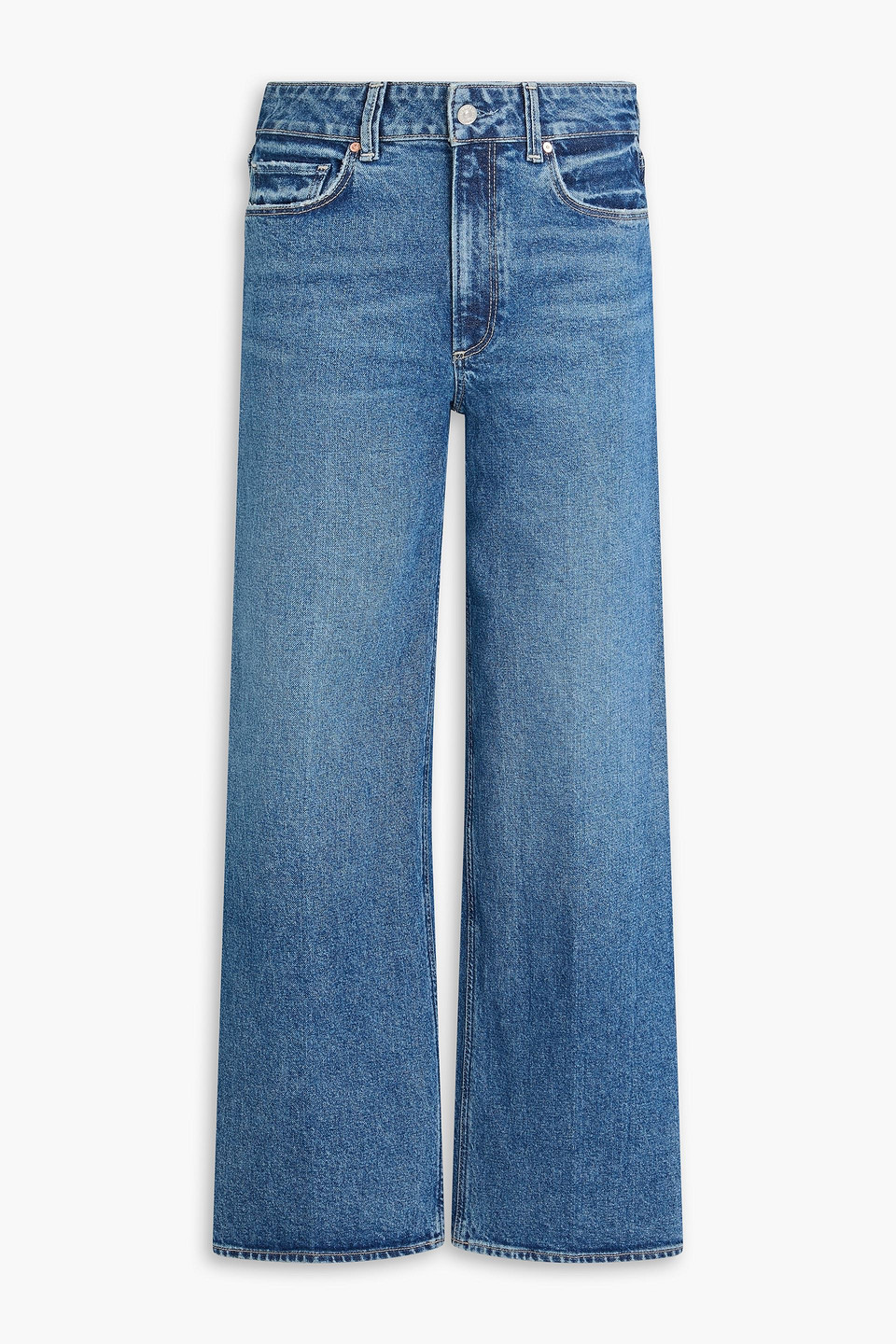 Sasha high-rise wide-leg jeans - Blue - 27