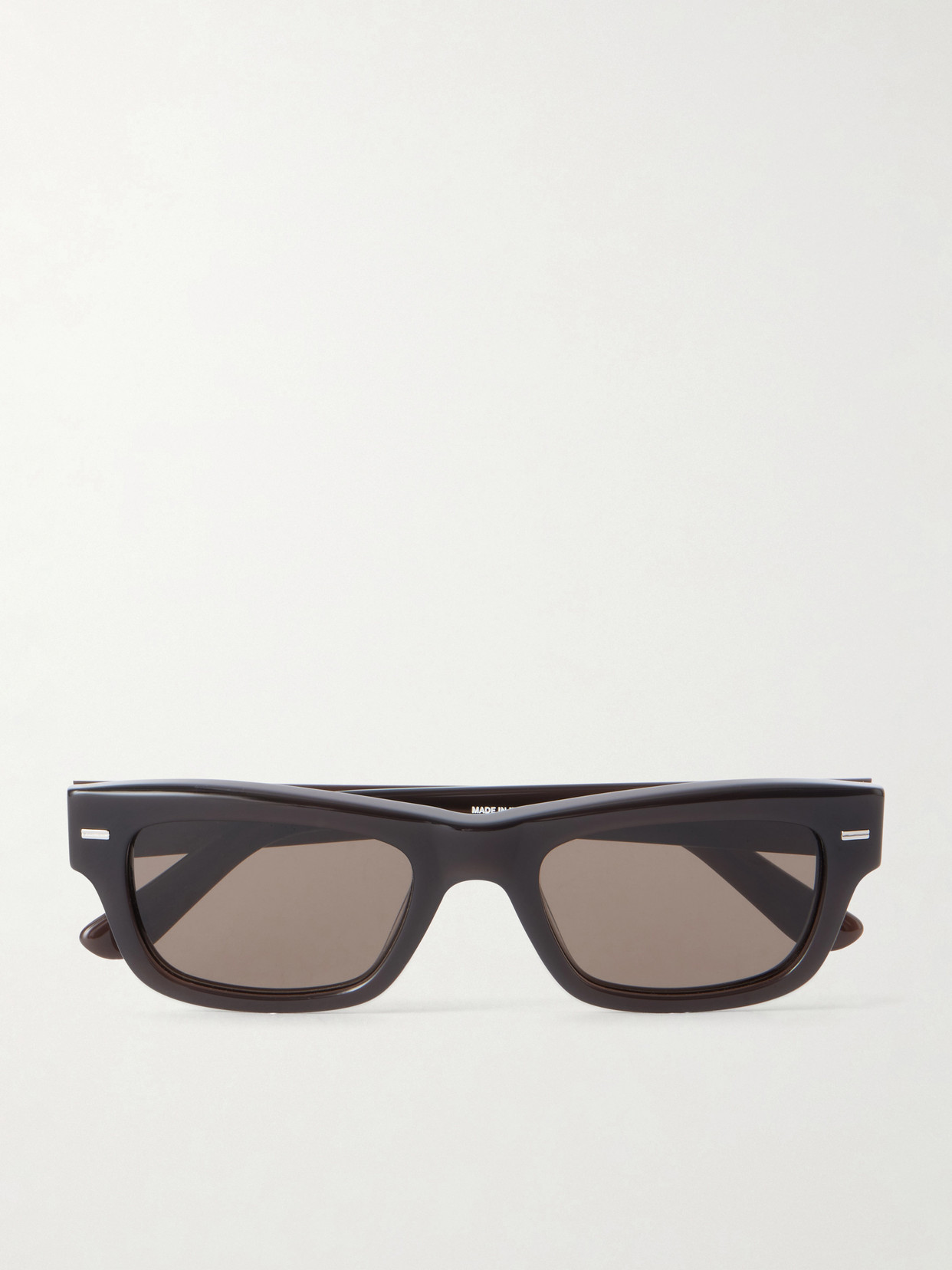 The Jack Square-frame Acetate Sunglasses - Brown