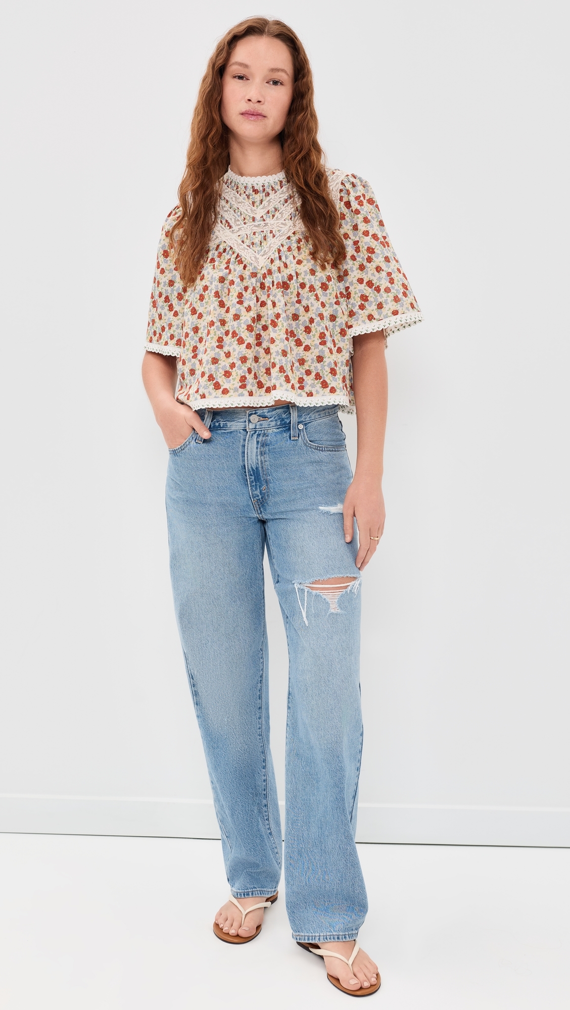 Viera Print Blouse Multi