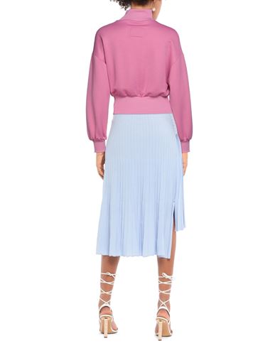 Woman Sweatshirt Pink Size XS Polyester, Cotton, Elastane