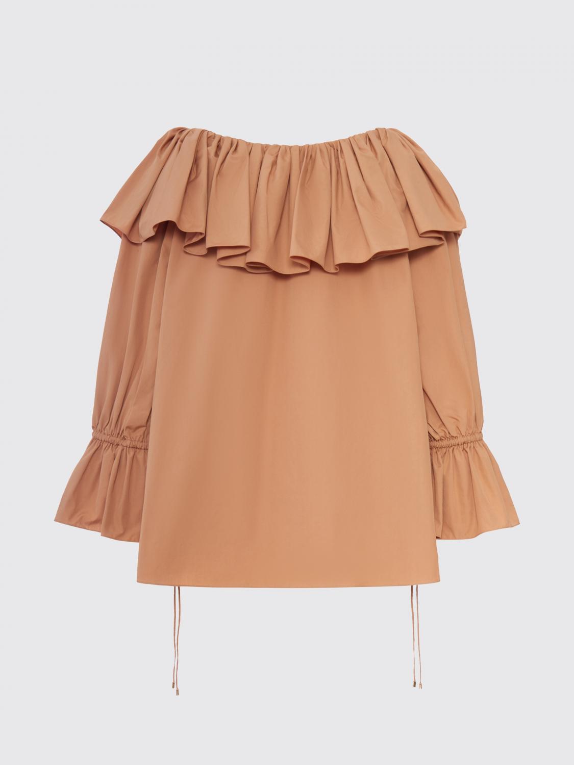 Top CHLOÉ Woman color Beige