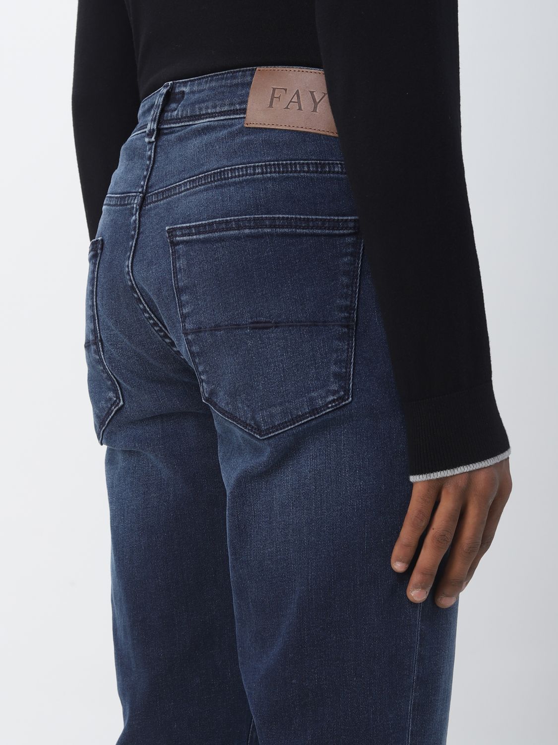 Jeans Men color Denim