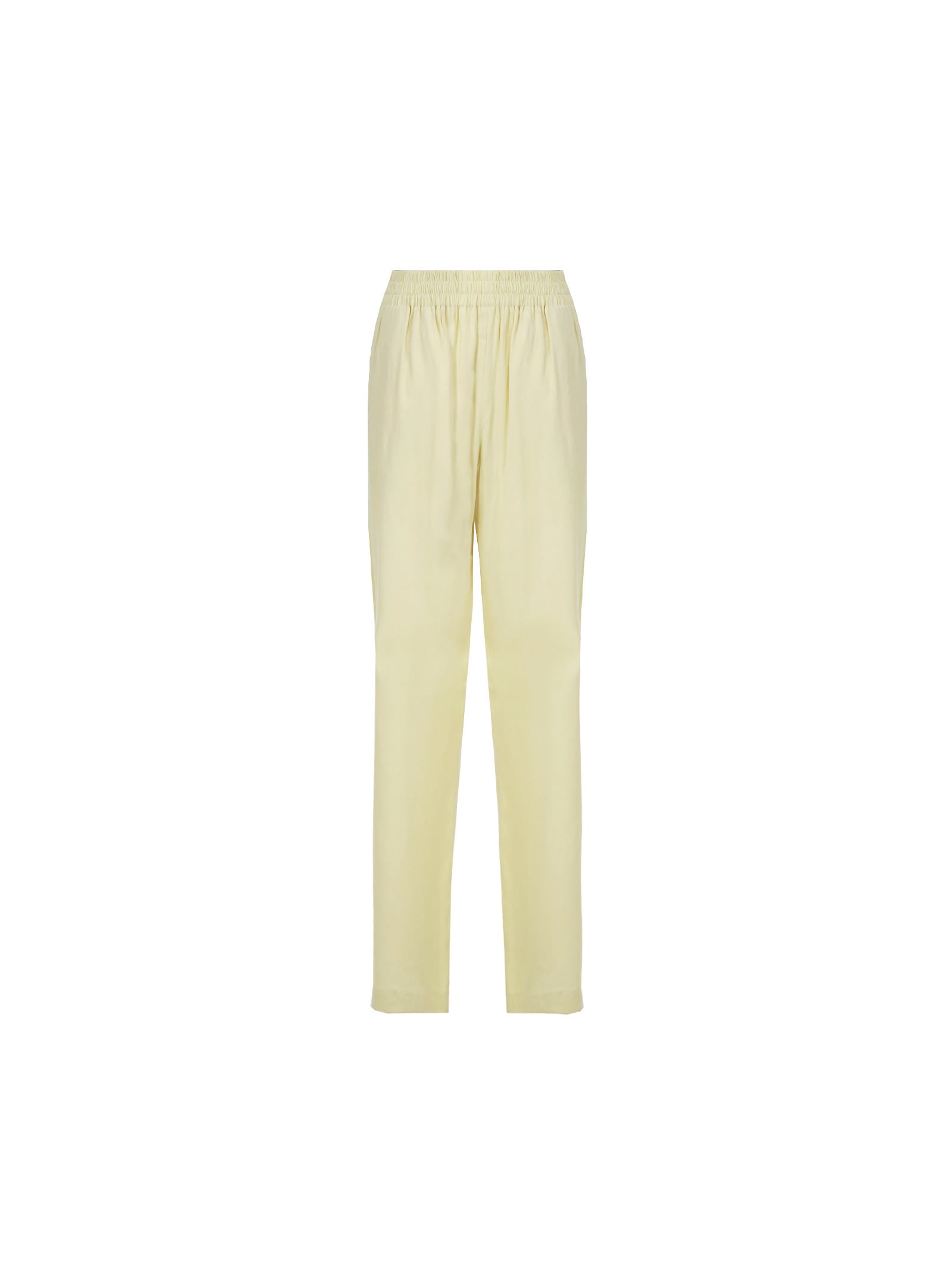 Jogging trousers in viscose blend