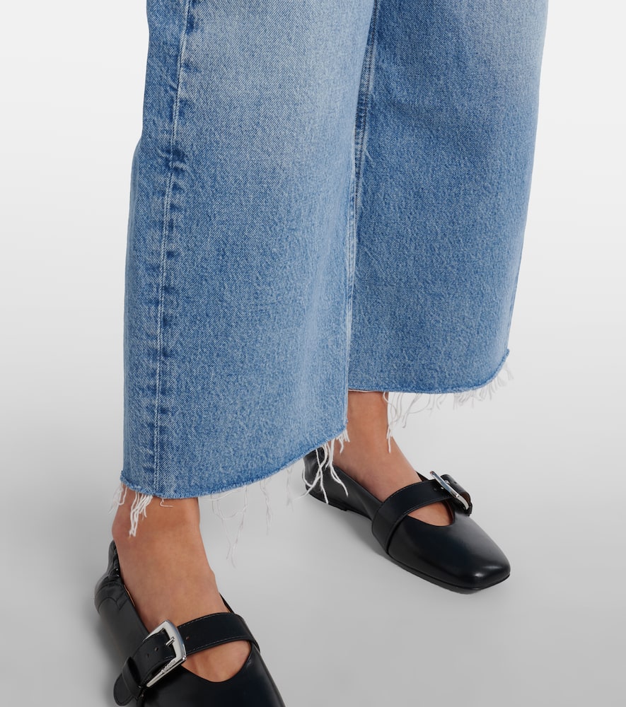 Ayla cropped wide-leg jeans