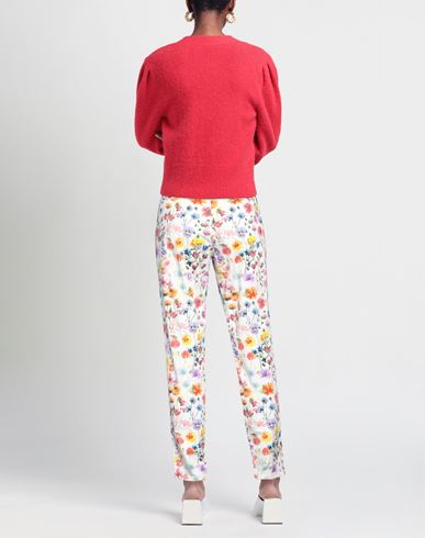 Cigala's Woman Pants White Size 28 Cotton, Elastane