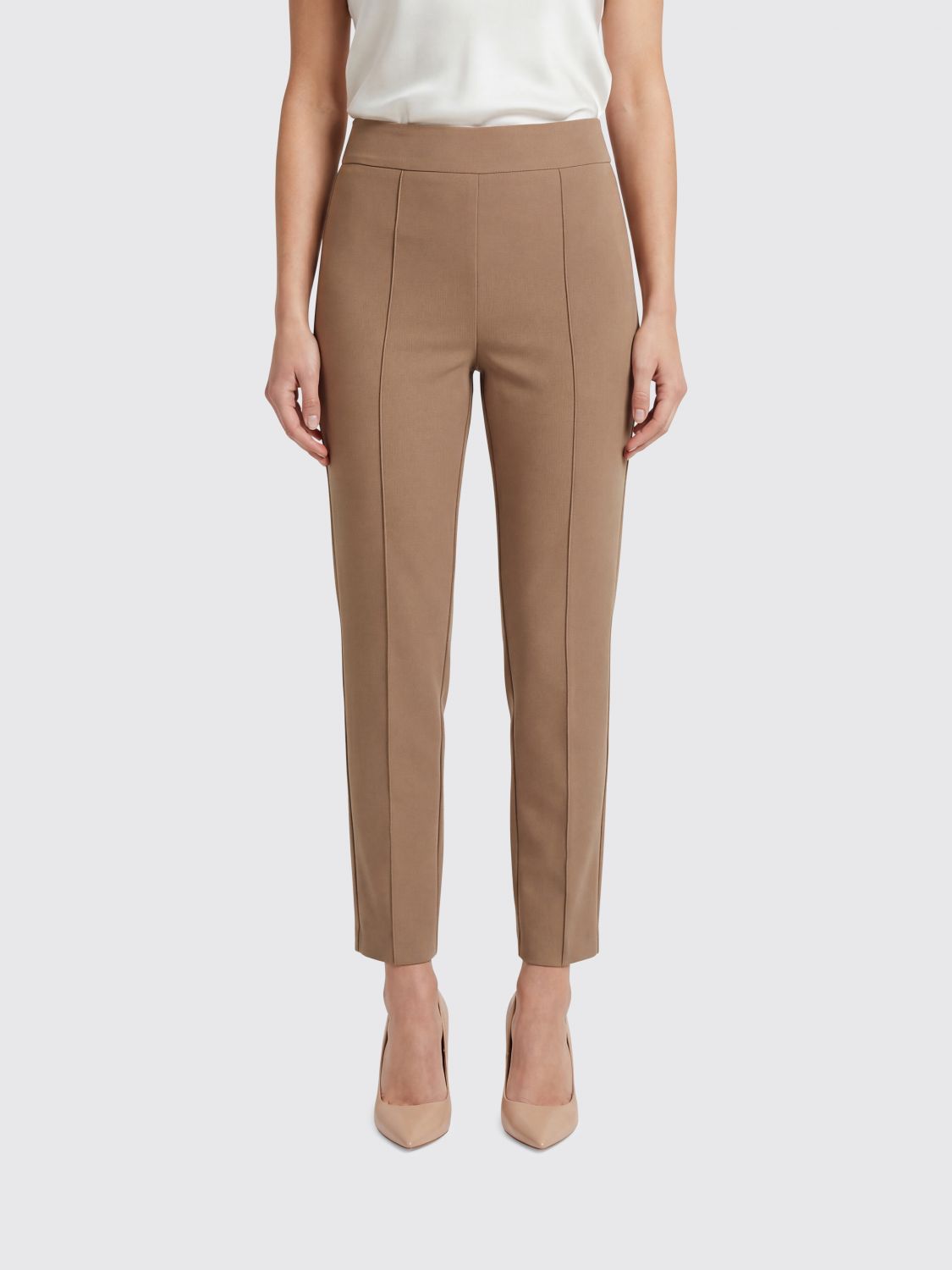 Pants Woman color Brown