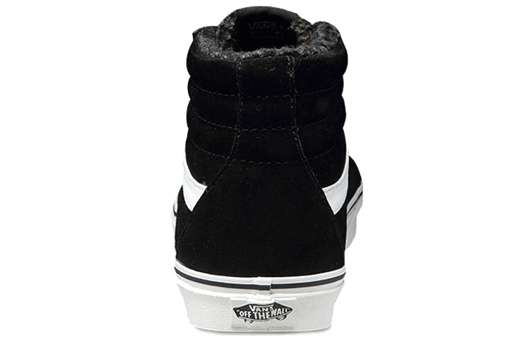 SK8-HI Pig Suede Fleece Black