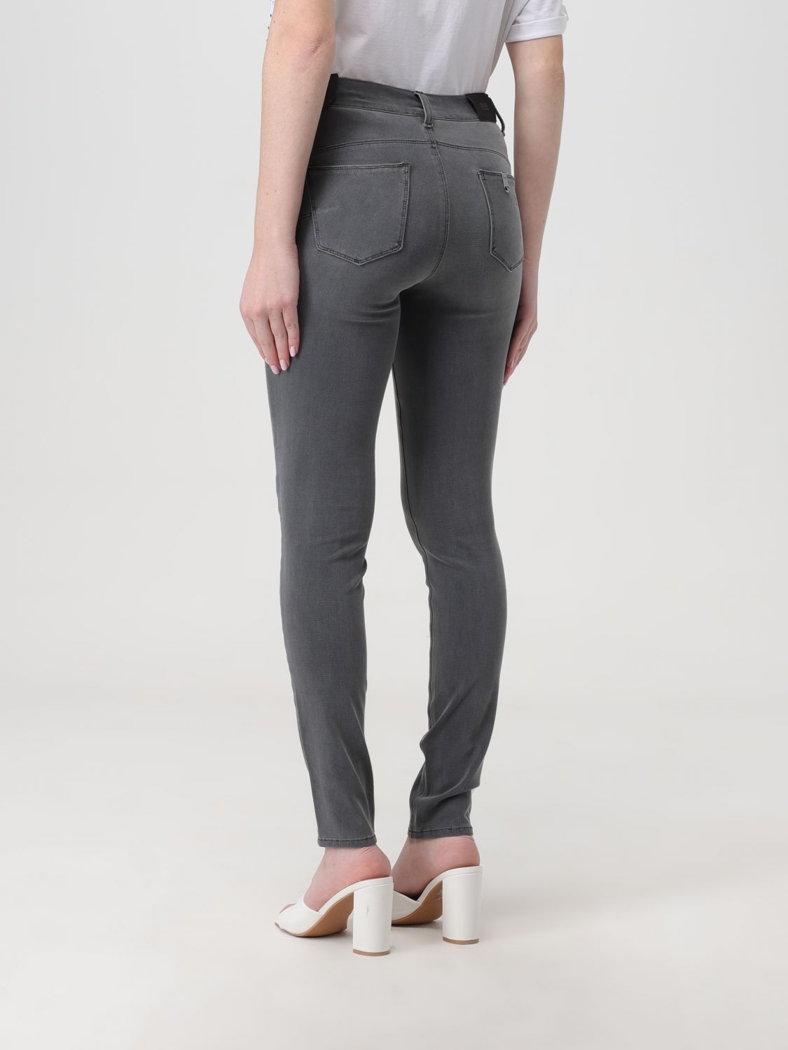 Jeans Woman color Grey