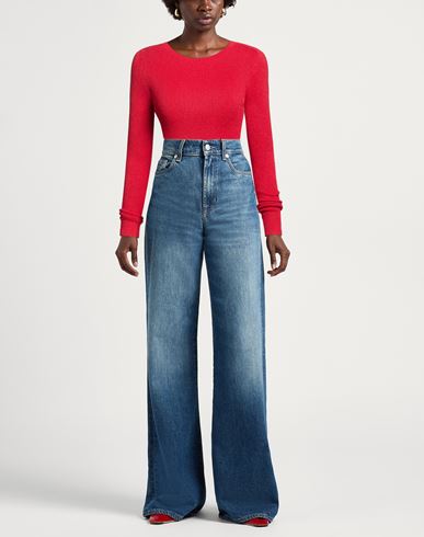 Woman Sweater Red Size ONESIZE Viscose, Polyester, Polyamide