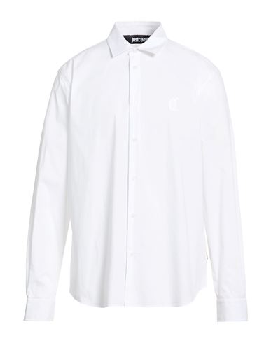 Man Shirt White Size 36 Cotton, Polyamide, Elastane