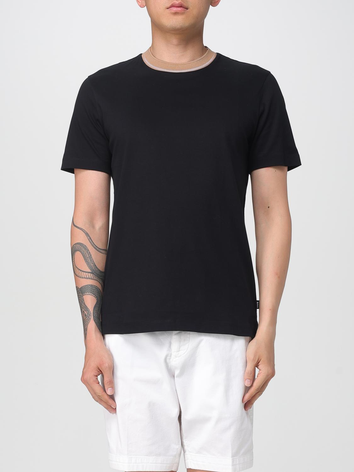 BOSS crew-neck T-shirt - White