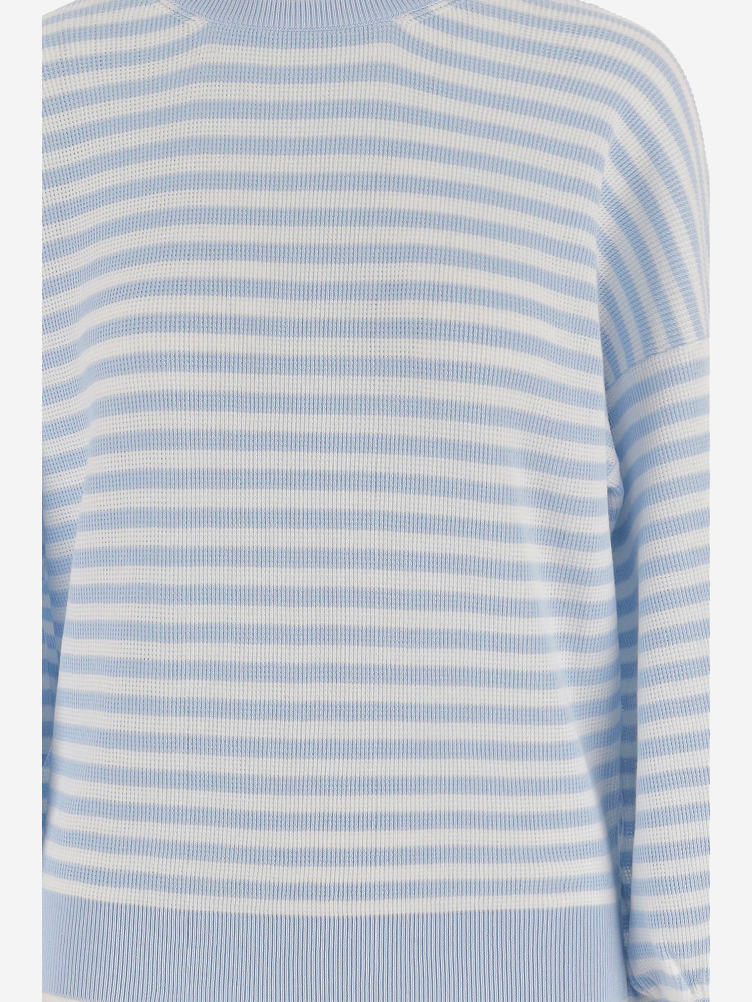 Bruno Manetti Cotton Striped Knit