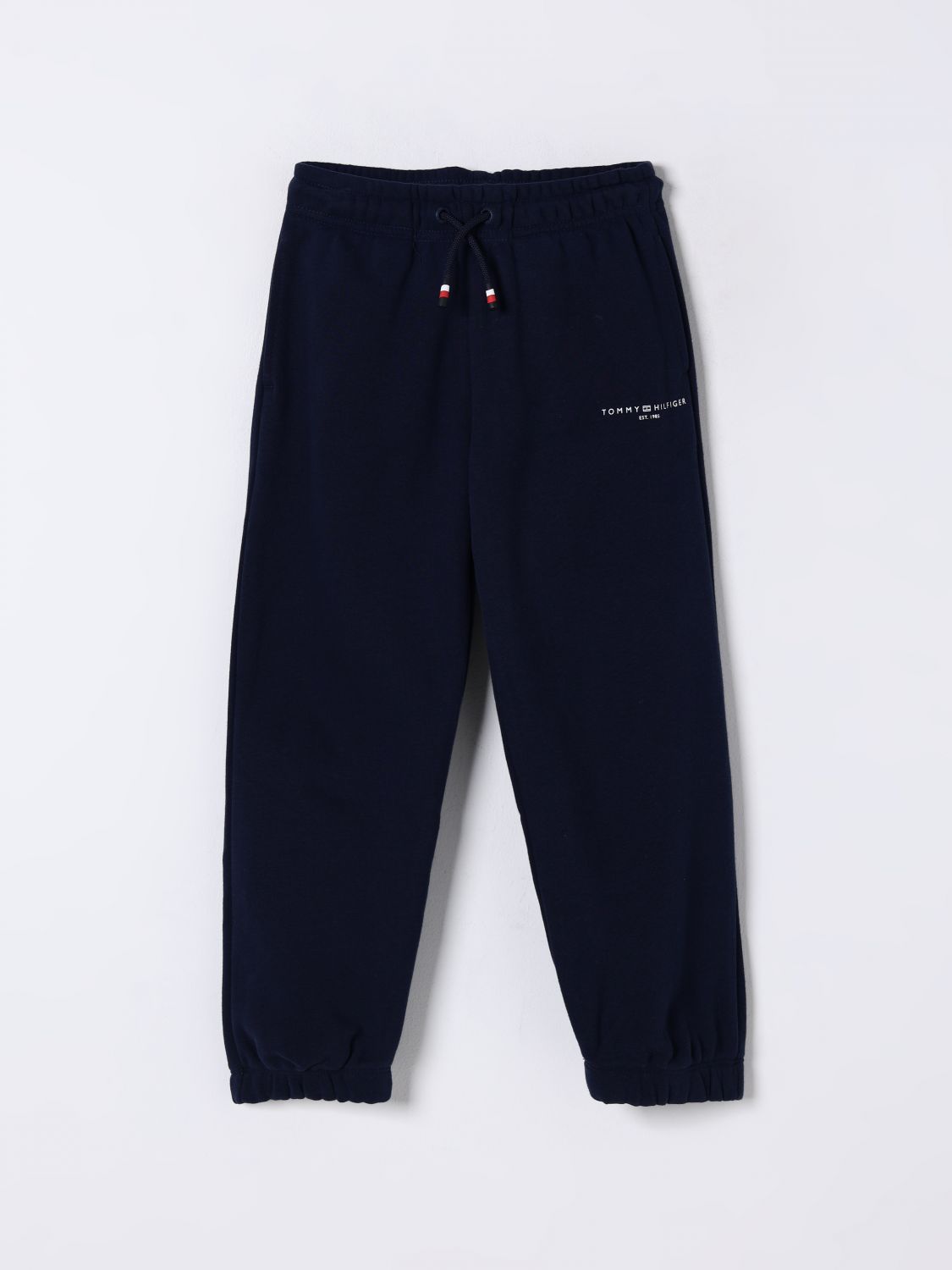 Pants TOMMY HILFIGER Kids color Blue