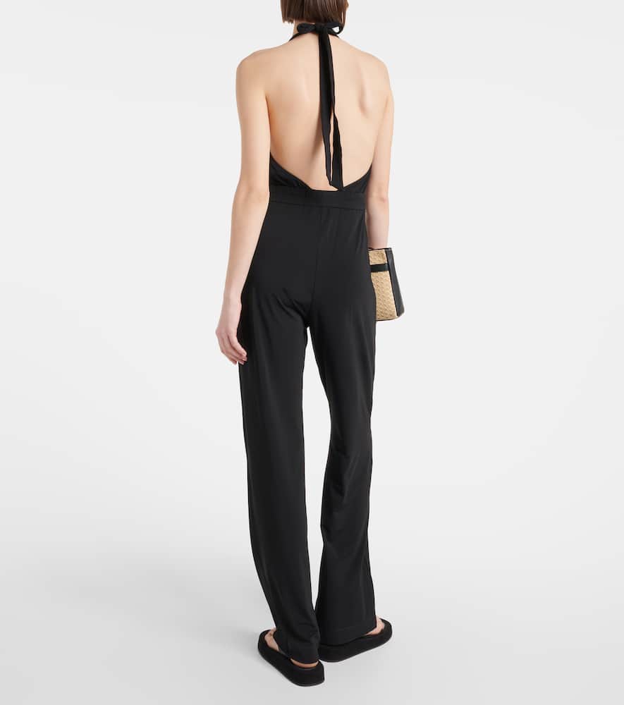 Nice halterneck jersey jumpsuit