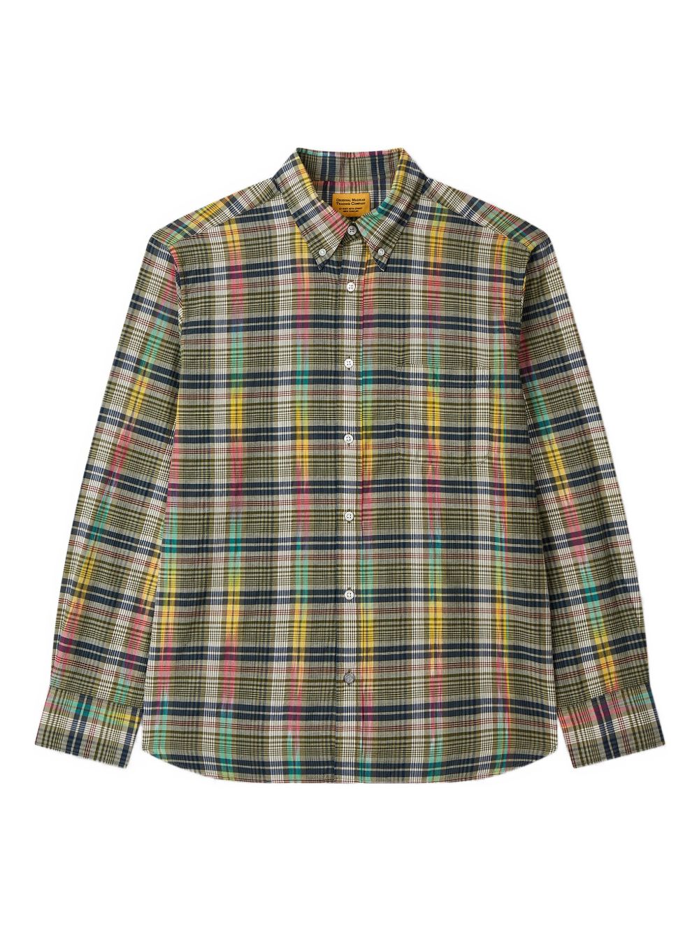 Plaid button-up shirt - Green