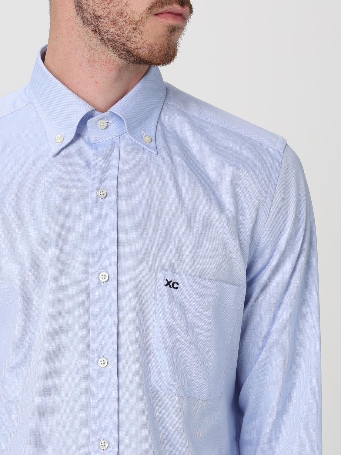 Shirt Men color Sky Blue