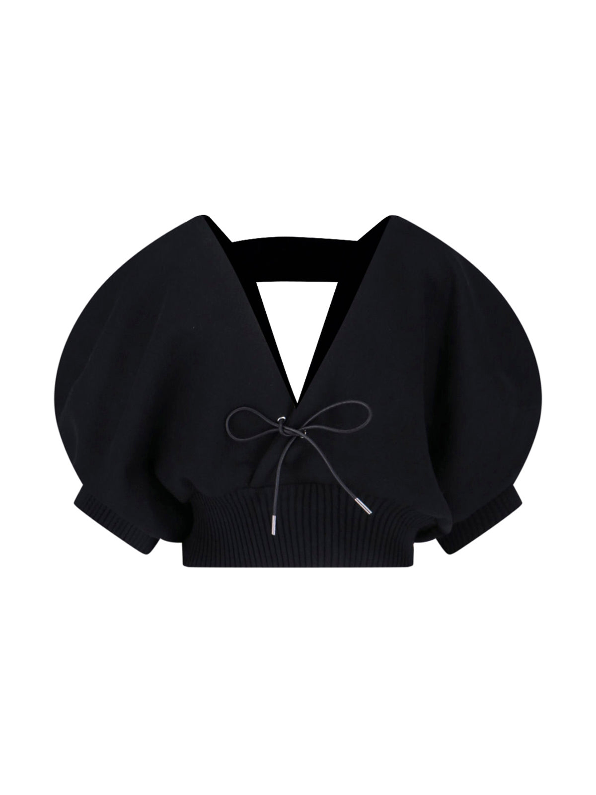 Women's Cotton-Cashmere Blend Sweater with Panel Design