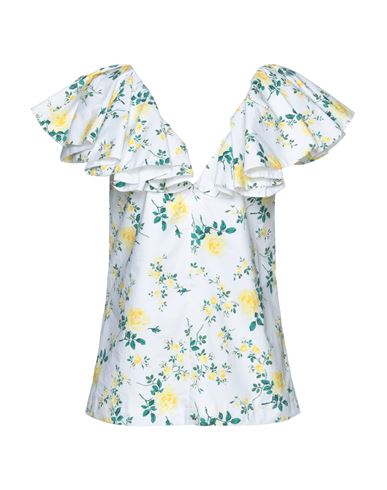 Woman Top White Size 4 Cotton